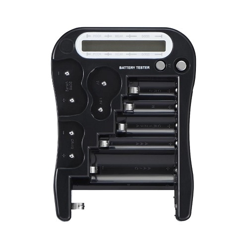 デジタル電池残量チェッカー黒