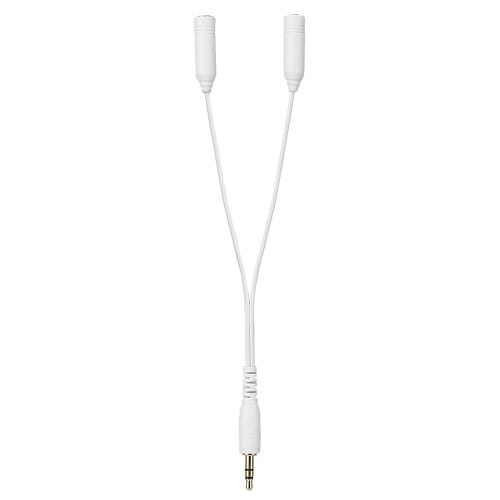 2分配オーディオコード白