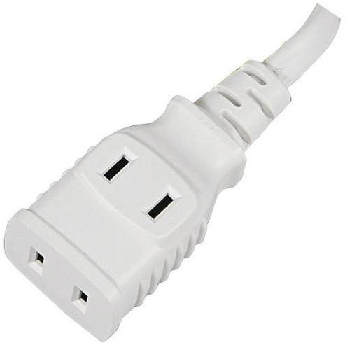 耐トラ付タップ2個口2m白