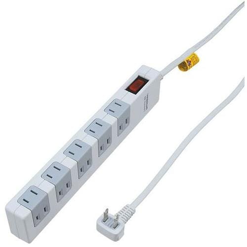 雷サージ・ブレーカー集中SW付10個口5m