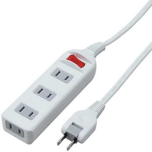 耐トラシャッター集中スイッチ付4個口3m