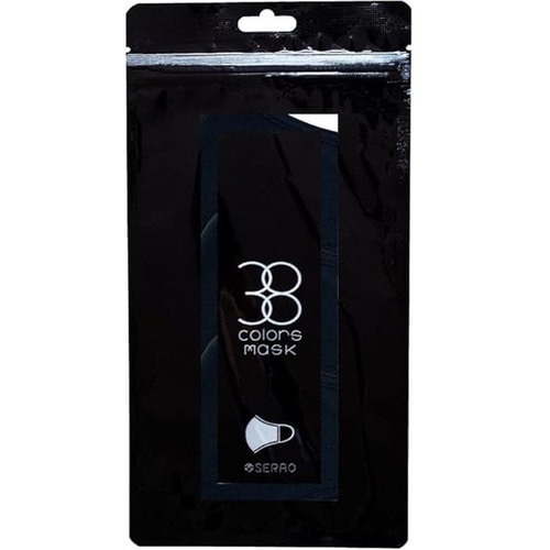 SERAO38カラーマスク ブラック×100個