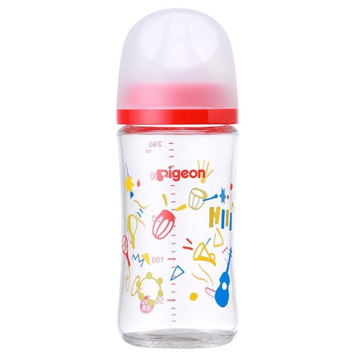 P.母乳実感ガラス240ML(Music)×40個