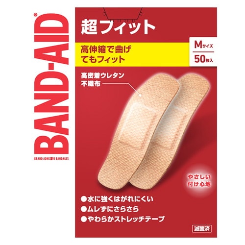 バンドエイド 超フィット Mサイズ 50枚×36個