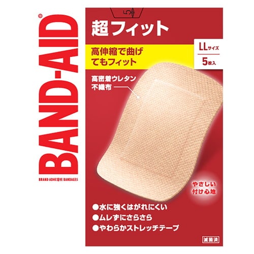 バンドエイド 超フィット LLサイズ 5枚×72個