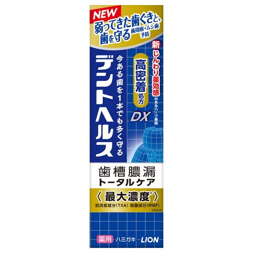 デントヘルス薬用ハミガキDX 85G×60個