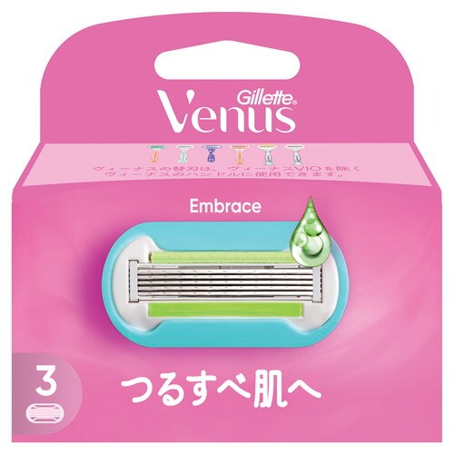 ヴィーナスつるすべ肌替刃3B 替刃3個入×40個