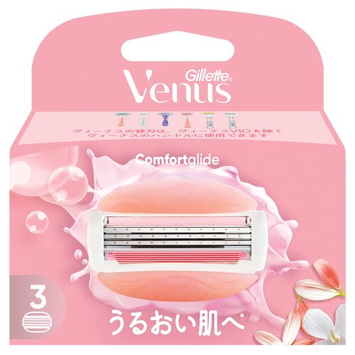 ヴィーナスうるおい肌WHティー替刃3B 替刃3個入
