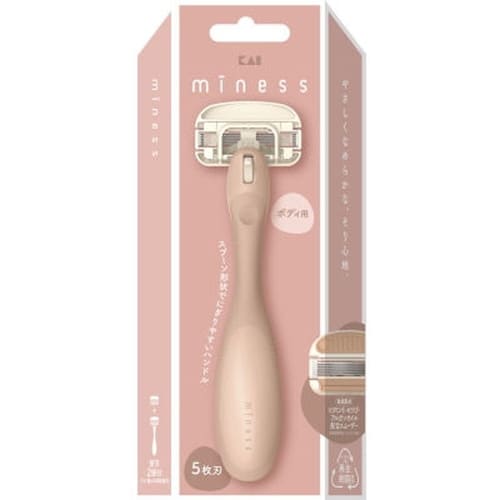miness ボディ用カミソリ 替刃2個付×72個