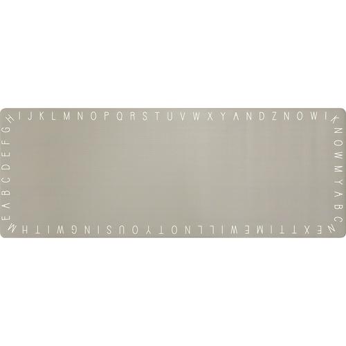 ふけるインテリアマット45×120 アルファベット