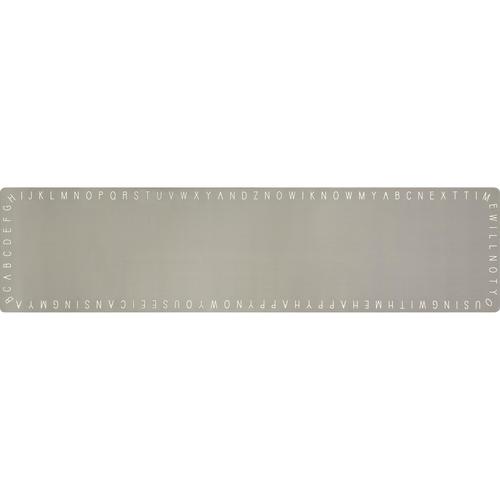 ふけるインテリアマット45×180 アルファベット