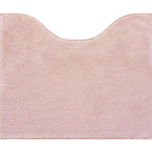 ナチュラルトイレマット50cm プレーンピンク