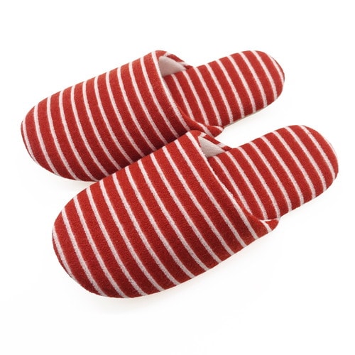 パイルボーダーソフト Mサイズ レッド 10足