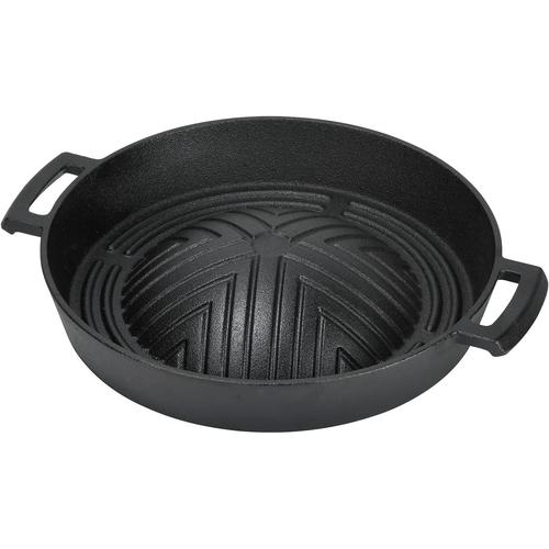 鉄鋳物製 深型ジンギスカン鍋 27cm スプラウト