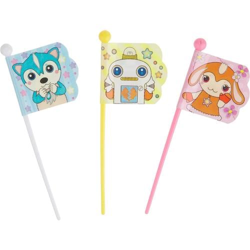 お弁当ピック ガラピコぷー 3本入