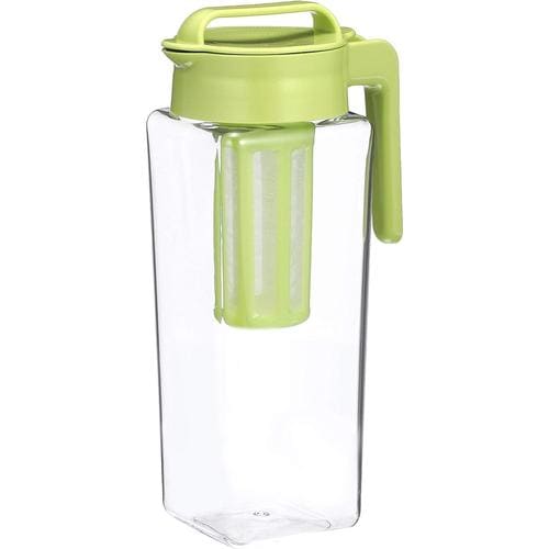 タテヨコ茶こし付スクエアピッチャー 冷水筒 2.1