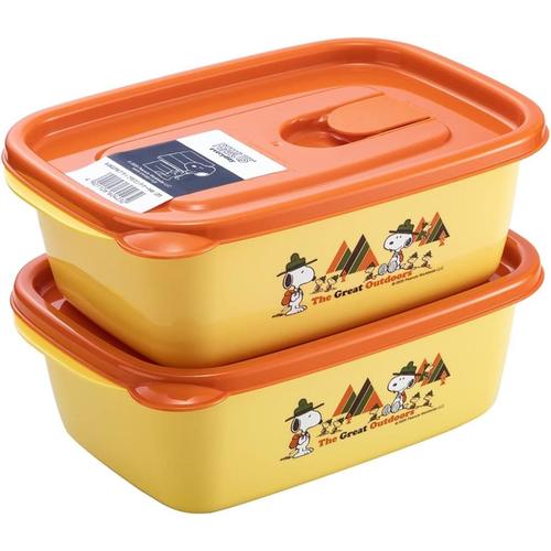 フラップ付きコンテナー940 スヌーピー 2個入
