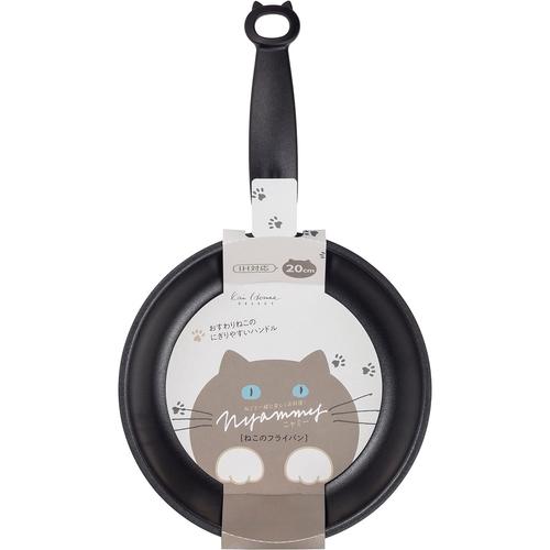 ねこの フライパン 20cm IH対応