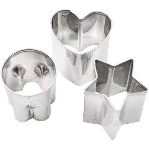 ステンレス 野菜抜き型 アラカルト 3個組