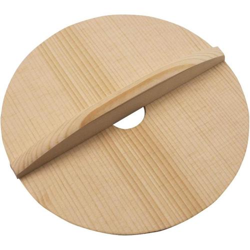 木製 穴明き 落し蓋 18cm