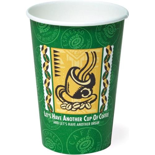 厚紙コップ レッツコーヒー 400ml 50個入