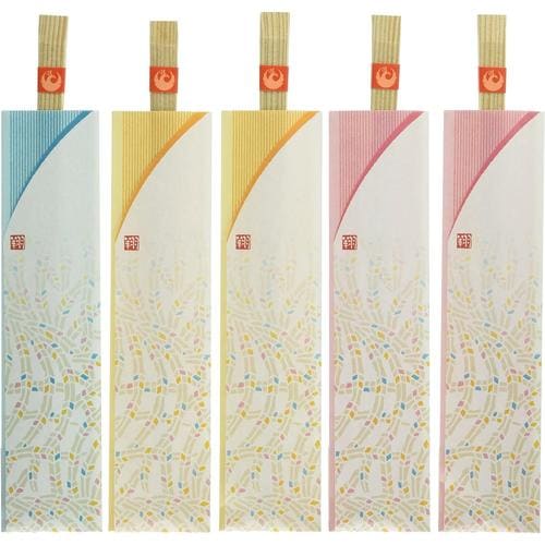 お祝用 祝箸 割箸 華の膳 朱雀 5膳入