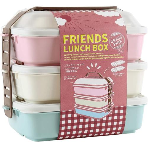 フレンズランチ 3段セット 行楽 大型弁当箱