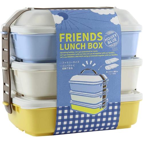 フレンズランチ 3段セット 行楽 大型弁当箱