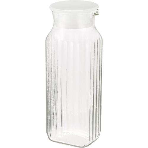 耐熱ガラス ピッチャー 冷水筒 茶こしなし 角型