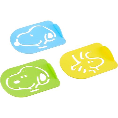 ふりかけプレート スヌーピー 3個入