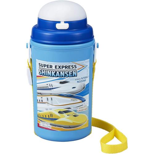 ストロー付き水筒 450ml 新幹線