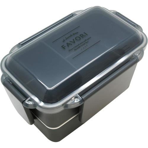 弁当箱 600ml 2段 ディッシュアップランチ