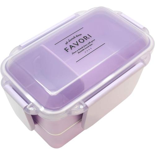 弁当箱 600ml 2段 ディッシュアップランチ