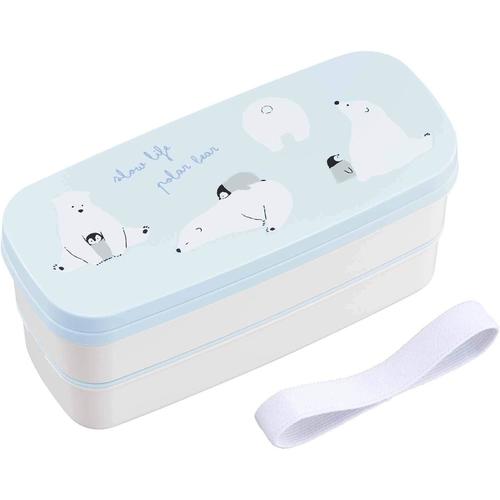 弁当箱 640ml 箸付 ポーラーベア