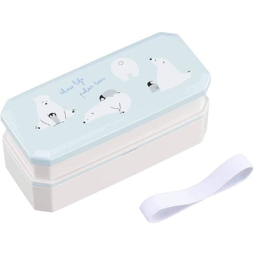 松花堂 弁当箱 600ml ポーラーベア