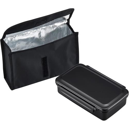 弁当箱 保冷ケース付 モノトーン