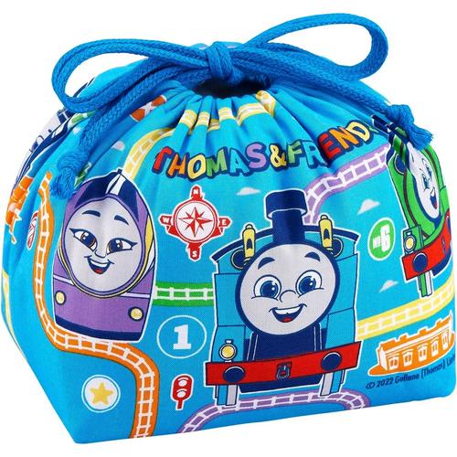 巾着弁当袋 きかんしゃトーマス