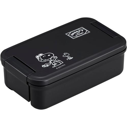 弁当箱 500ml 仕切付 スヌーピーブラック