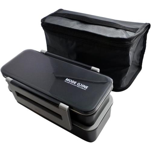 保冷バッグ付 ジャンボ 2段 弁当箱