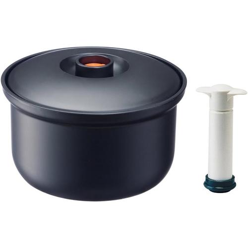 真空 おひつ 3合用 ポンプ付 米保存容器