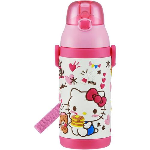 子供用 水筒 ストロー飲み ハローキティ