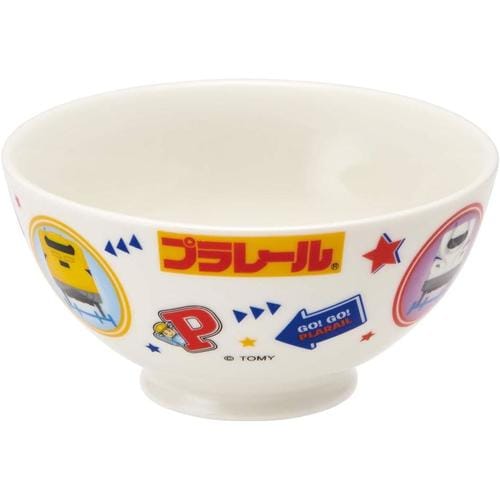 茶碗 陶器製 250ml 子供用 プラレール