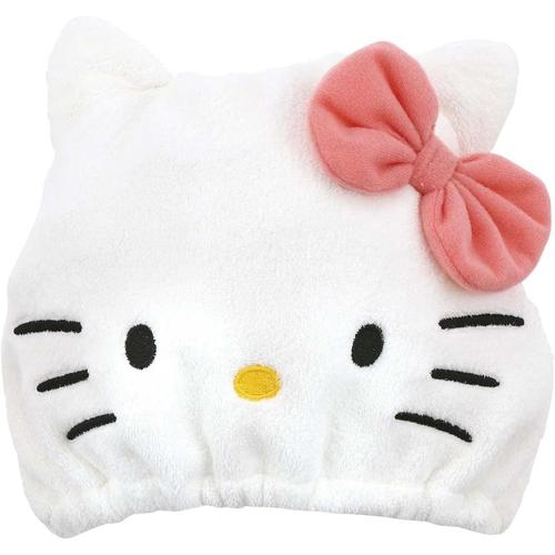 吸水 速乾 アニマル タオルキャップ ハローキティ