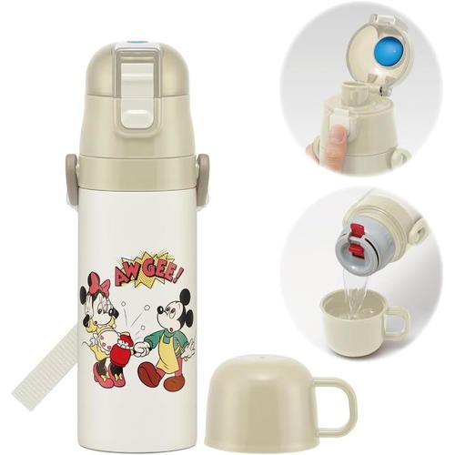 子供用 水筒 直飲み コップ飲み ミッキー