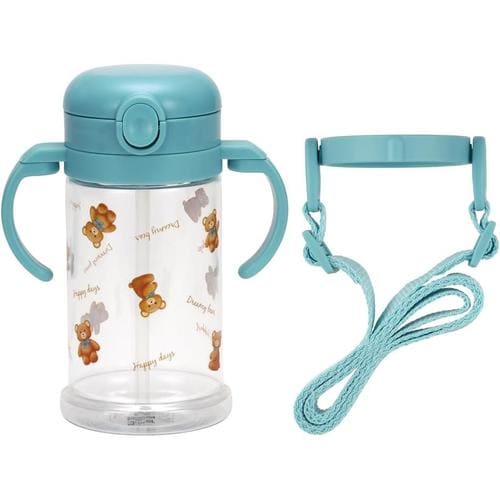 ストローマグ 折りたたみハンドル くま