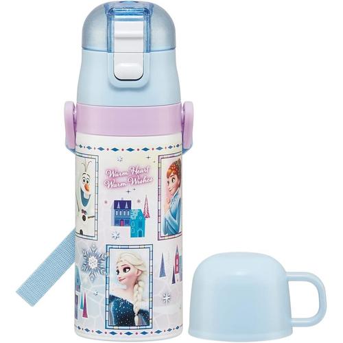 子供用 水筒 直飲み コップ飲み アナと雪の女王