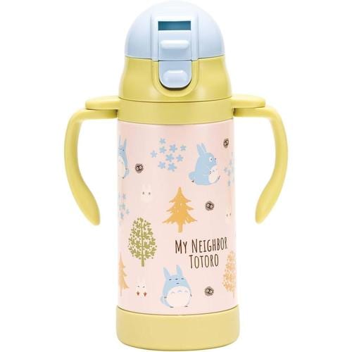 両手 ストロー付き水筒 となりのトトロ