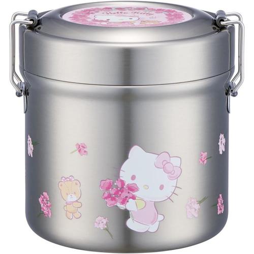 抗菌 保温弁当箱 丼ぶり型 真空 ハローキティ