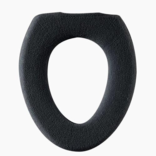 便座カバー O型 カラーショップ ブラック