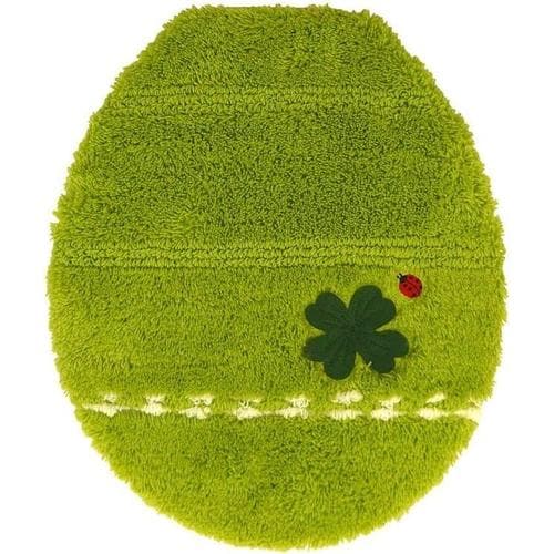 トイレフタカバー 普通タイプ トレフル グリーン